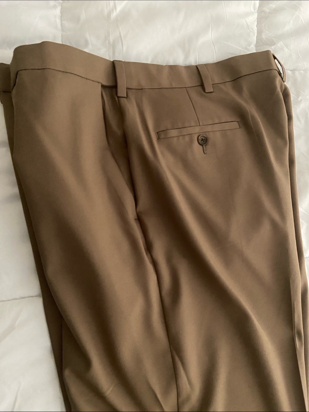 Haggar Tan Dress Slacks